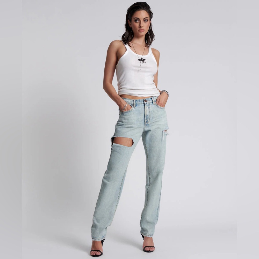 1982S High Waist Balloon Denim Jeans - Kansas Blue